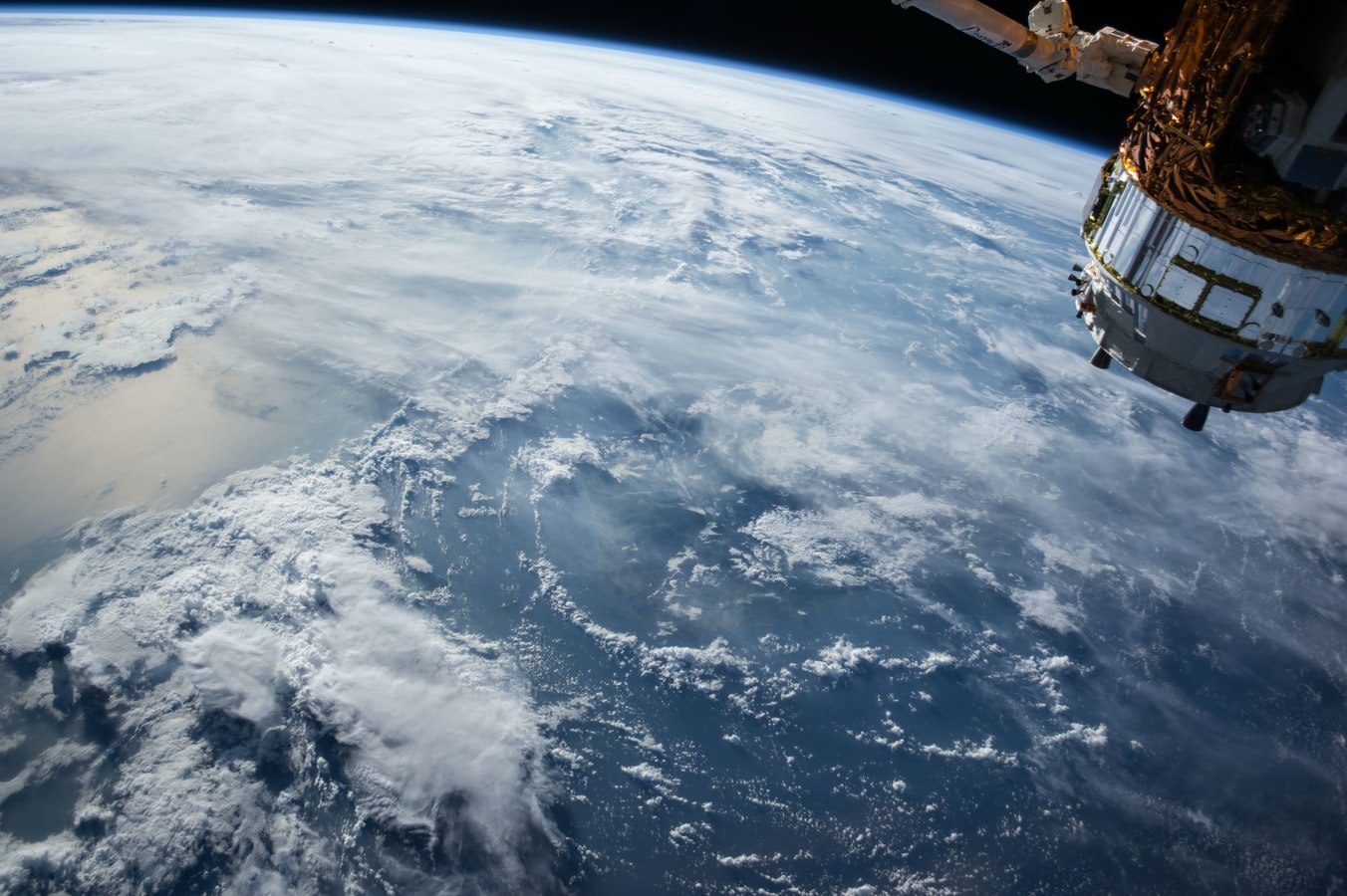 La Terre, vue de l'espace.